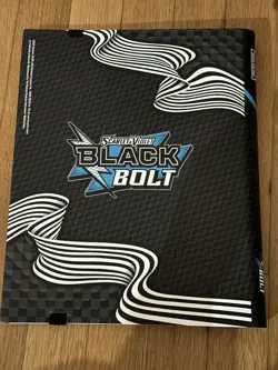 Pokemon TCG Scarlet Violet Black Bolt Binder Collection (BINDER ONLY) - Image 2