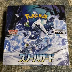 Pokemon Snow Hazard Booster Box Japanese Sealed - Image 1