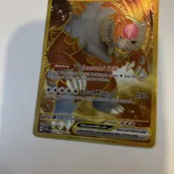 Pokemon Bloodmoon Ursaluna EX 222/167 Gold Secret Rare Twilight Masquerade NM - Image 5