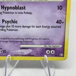 Pokemon Mewtwo SWIRL 42 11/146 Holo Rare 2008 Diamond & Pearl Legends Awakened - Image 4