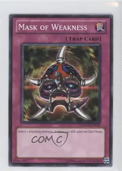 Mask of Weakness YuGiOh Demo Pack Mall Tour Give-a-Way #DEM1-EN016 0b0 - Image 1