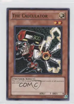 The Calculator YuGiOh Demo Pack Mall Tour Give-a-Way #DEM1-EN012 0b0 - Image 1