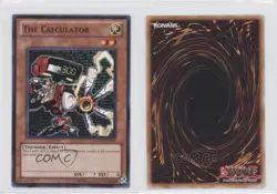 The Calculator YuGiOh Demo Pack Mall Tour Give-a-Way #DEM1-EN012 0b0 - Image 3