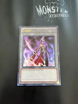 YUGIOH EMISSARY OF DARKNESS TOKEN ULTRA RARE LC03-EN005 LIMITED EDITION - Image 1