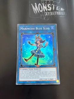 YUGIOH MARINCESS BLUE SLUG SUPER RARE MP20-EN118 1ST EDITION - Image 1