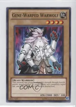 Gene-Warped Warwolf YuGiOh Demo Pack Mall Tour Give-a-Way #DEM1-EN004 0b0 - Image 1