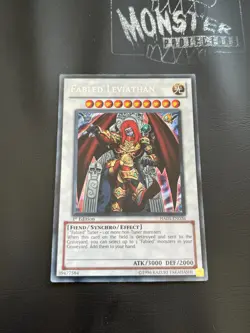 YUGIOH FABLED LEVIATHAN SECRET RARE HA03-EN026 1ST EDITION - Image 1
