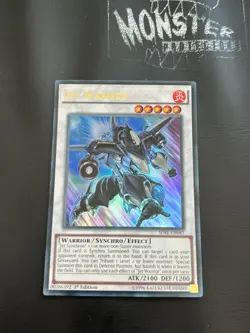 YUGIOH JET WARRIOR ULTRA RARE SDSE-EN041 1ST EDITION - Image 1