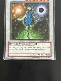 YUGIOH PSYCHIC LIFETRANCER RARE CSOC-EN041 PLAYED CONDITION - Image 4