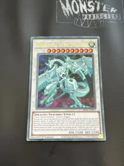 YUGIOH SHOOTING STAR DRAGON ULTRA RARE BROL-EN071 1ST EDITION - Image 1