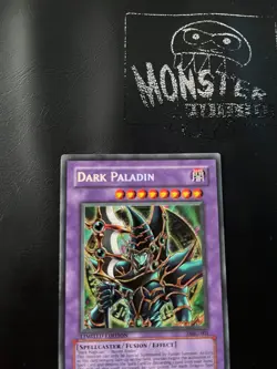 YUGIOH DARK PALADIN SECRET RARE DMG-001 LIMITED EDITION PLAYED CONDITION - Image 3