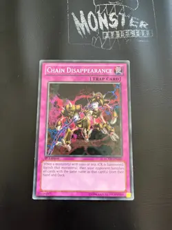 YUGIOH CHAIN DISAPPERANCE COMMON LCYW-EN289 1ST EDITION - Image 1