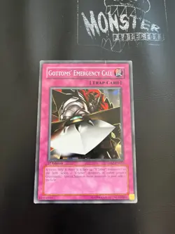 YUGIOH GOTTOMS' EMERGENCY CALL COMMON 5DS2-EN033 1ST EDITION - Image 1