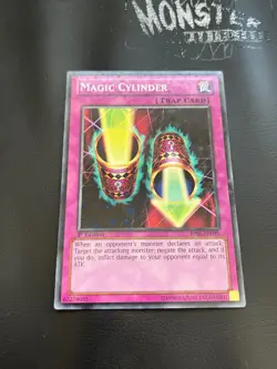 YUGIOH MAGIC CYLINDER STARFOIL RARE BP01-EN091 1ST EDITION - Image 1