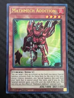 Yugioh Mathmech Addition GFP2-EN117 Ultra Rare 1st Edition VLP - Image 1
