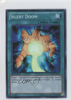 Slient Doom 1st Ed. YuGiOh Legendary Collection 4: Joey's World Mega-Pack 7m3 - Image 1