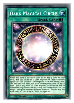 Yugioh Dark Magical Circle LED6-EN009 1st Edition Mint Card - Image 1