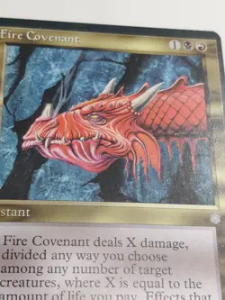 Fire Covenant (289) Ice Age ICE MTG Magic LP/NM Off Center - Image 2