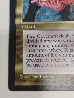 Fire Covenant (289) Ice Age ICE MTG Magic LP/NM Off Center - Image 3