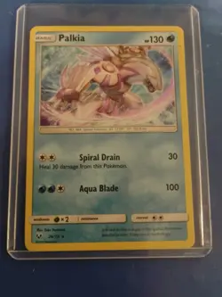 Pokemon TCG Shining Legends Palkia Card 24/73 Holo Rare - Image 1