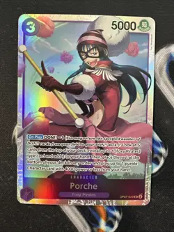 One Piece Card Game Porche OP07-072 SR 500 Years in the Future English - Image 1