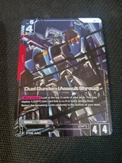 Gundam Card Game - GCG - Duel Gundam Alt Foil G001-045 LR+ - NM Cond - Image 1