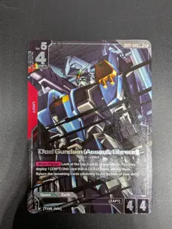 Gundam Card Game - GCG - Duel Gundam Alt Foil G001-045 LR+ - NM Cond - Image 1