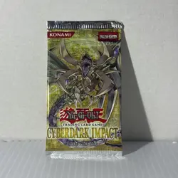 Konami Yu-Gi-Oh! Cyberdark Impact Booster Pack Trading Card Game 1st Ed English 53334471596 - Image 1