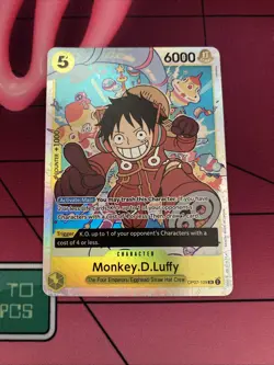 Monkey D Luffy OP07-109 SR 500 Years in the Future One Piece Card/A2 - Image 1