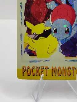Pokemon Card - Blastoise, Squirtle & Pikachu #53 - Vending Machine - Holo - Image 3