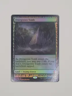 MTG FOIL Overgrown Tomb Zendikar Expeditions NM - MINT Magic the Gathering Card - Image 1