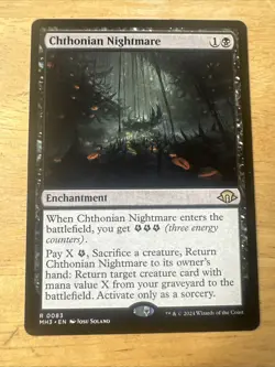 Chthonian Nightmare Modern Horizons 3 MTG NM - Image 1