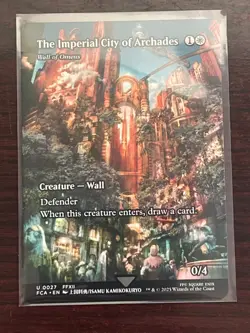 The Imperial City of Archades (Showcase) U #27 FINAL FANTASY MTG Magic - Image 1