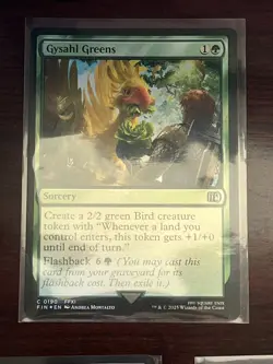Gysahl Greens (Foil) - 0190 - Final Fantasy - MTG - Image 1