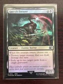 Qutrub Forayer FOIL Final Fantasy MTG NM+ - Image 1