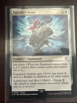 Paladin's Arms #28 | Near Mint | Final Fantasy FIN | Magic MTG - Image 1