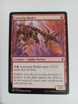Lavastep Raider - Foil - Battle for Zendikar #147/274 MTG Magic The Gathering - Image 1