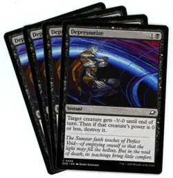 x4 Depressurize - 0095 - Edge of Eternities - MTG - NM Ships Now - Image 1