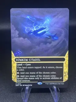 NM Borderless Sunken Citadel, MTG, Edge of Eternities, Magic the Gathering, 41 - Image 1