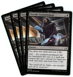 x4 Decode Transmissions - 0094 - Edge of Eternities - MTG - NM Ships Now - Image 1