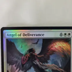 2x MTG FOIL Angel Of Deliverance Launch Promo NM Near Mint Magic the Gathering - Image 5