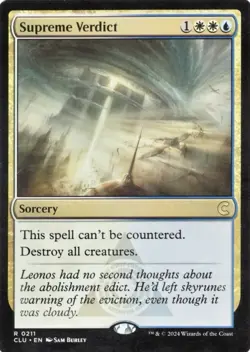 Mint/Near-Mint, English - 1 x MTG Supreme Verdict Mystery Booster/The list - Image 1