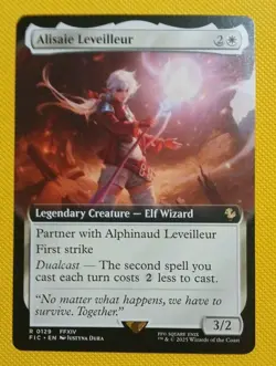 MTG Final Fantasy Commander, Alisaie Leveilleur - Borderless Magic The Gathering - Image 1