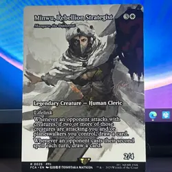 Minwu, Rebellion Strategist - Mangura, the Diplomat (Showcase) FIN Regular MTG - Image 1