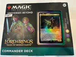 Food And Fellowship LOTR Tales of Middle-Earth Commander Deck MTG Magic Sealed - Image 1