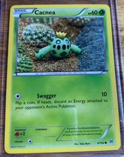Cacnea 4/162 Common - Pokemon XY Break Through Card - Image 1