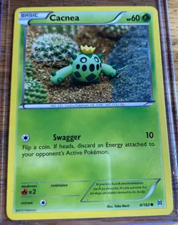 Cacnea 4/162 Common - Pokemon XY Break Through Card - Image 3