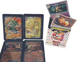 Pokemon Scarlet and Violet 151 Ninetales EX #186 Bundle - Lot of 104 Cards 🔥🔥 - Image 1