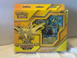 New and Sealed Pokemon Legendary Battle Deck Zapdos Free Shipping! - Image 1
