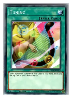 LED6-EN033 TUNING COMMON 1ST EDITION YuGiOh CARD - Image 1